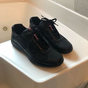 Classic Prada America’s cup sneakers